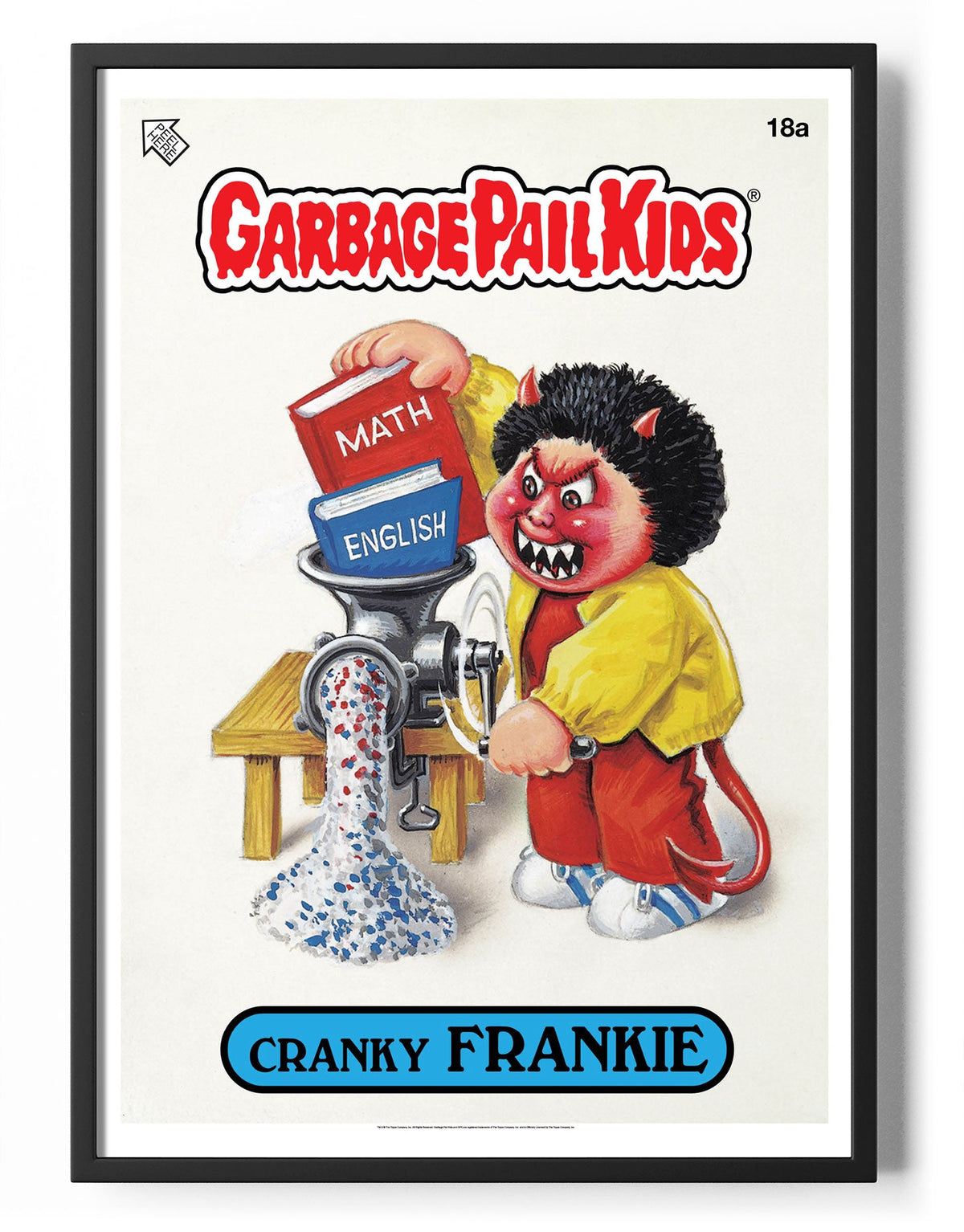 Garbage Pail Kids (Les Crados) - Cranky Frankie Poster – Poster