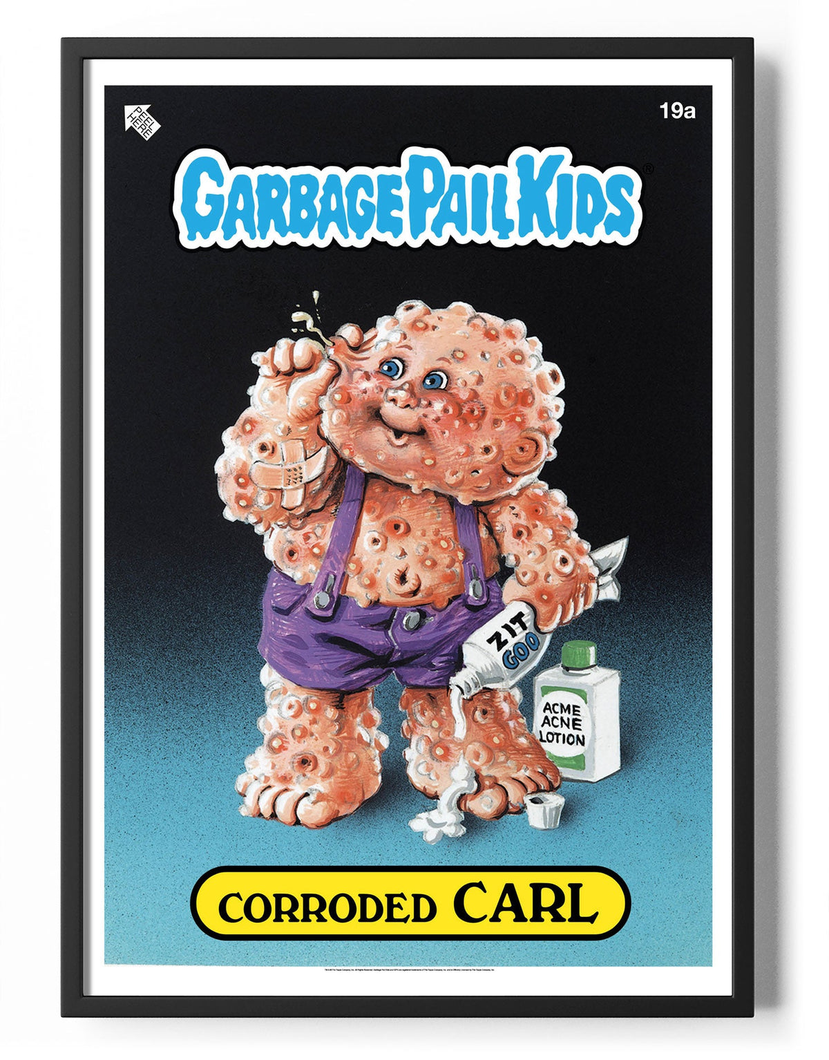 Garbage Pail Kids (Les Crados) - Corroded Carl Poster – Poster