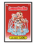 Les Crados - Garbarge Pail Kids - Leaky Lou Poster – Poster