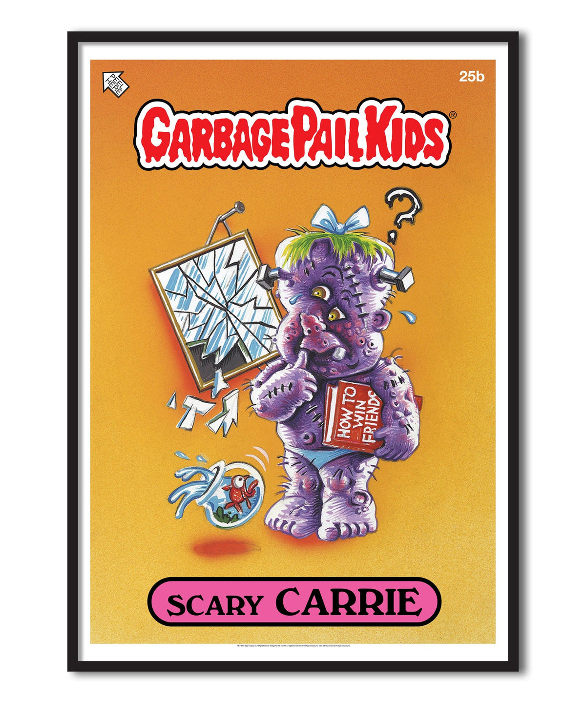Garbage Pail Kids (Les Crados) - Scary Carrie Poster – Poster
