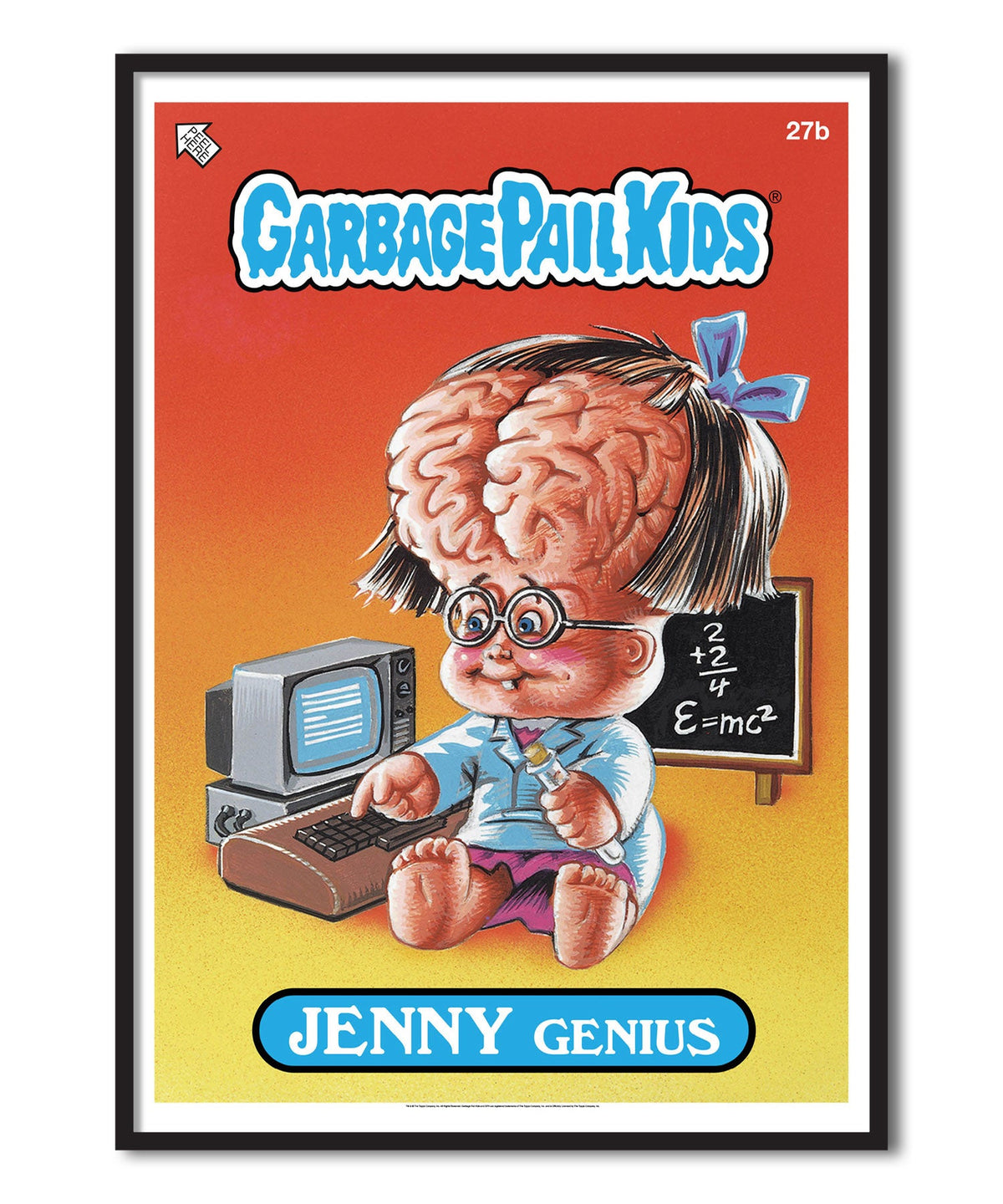 Garbage Pail Kids (Les Crados) - Jenny Genius Poster – Poster