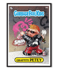 Garbage Pail Kids (Les Crados) - Graffiti Petey Poster – Poster