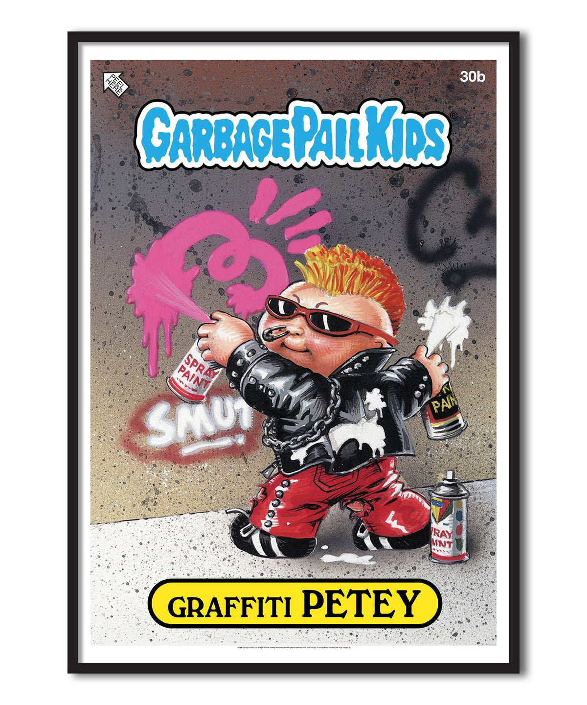 Garbage Pail Kids (Les Crados) - Graffiti Petey Poster – Poster