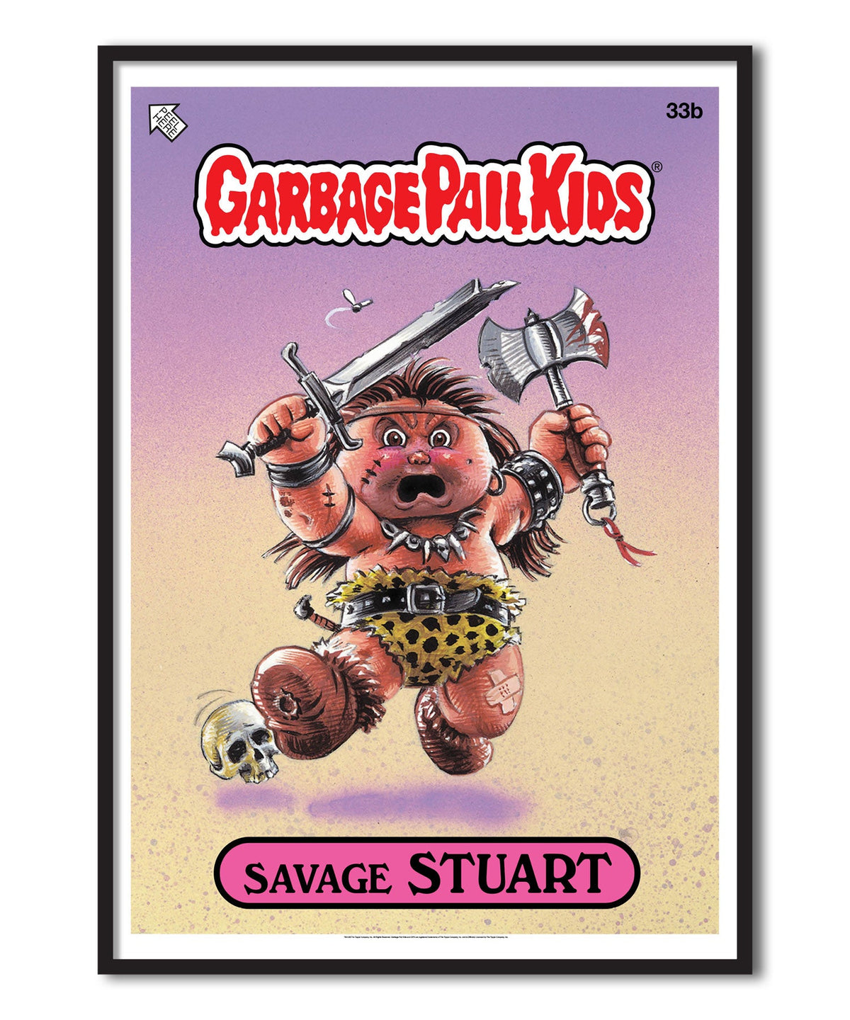 Garbage Pail Kids (Les Crados) - Savage Stuart Poster – Poster