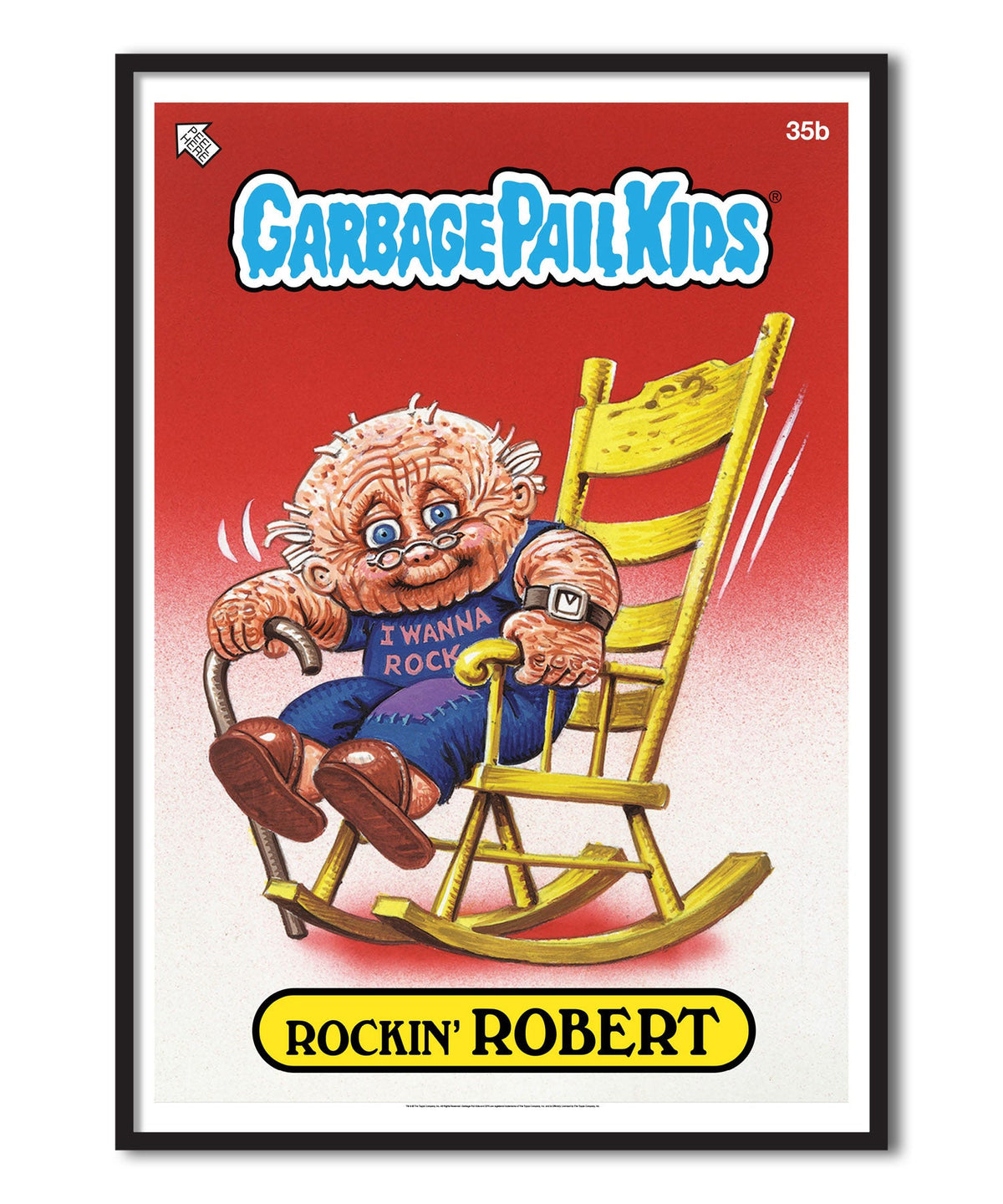 Garbage Pail Kids (Les Crados) - Rockin' Robert Poster – Poster