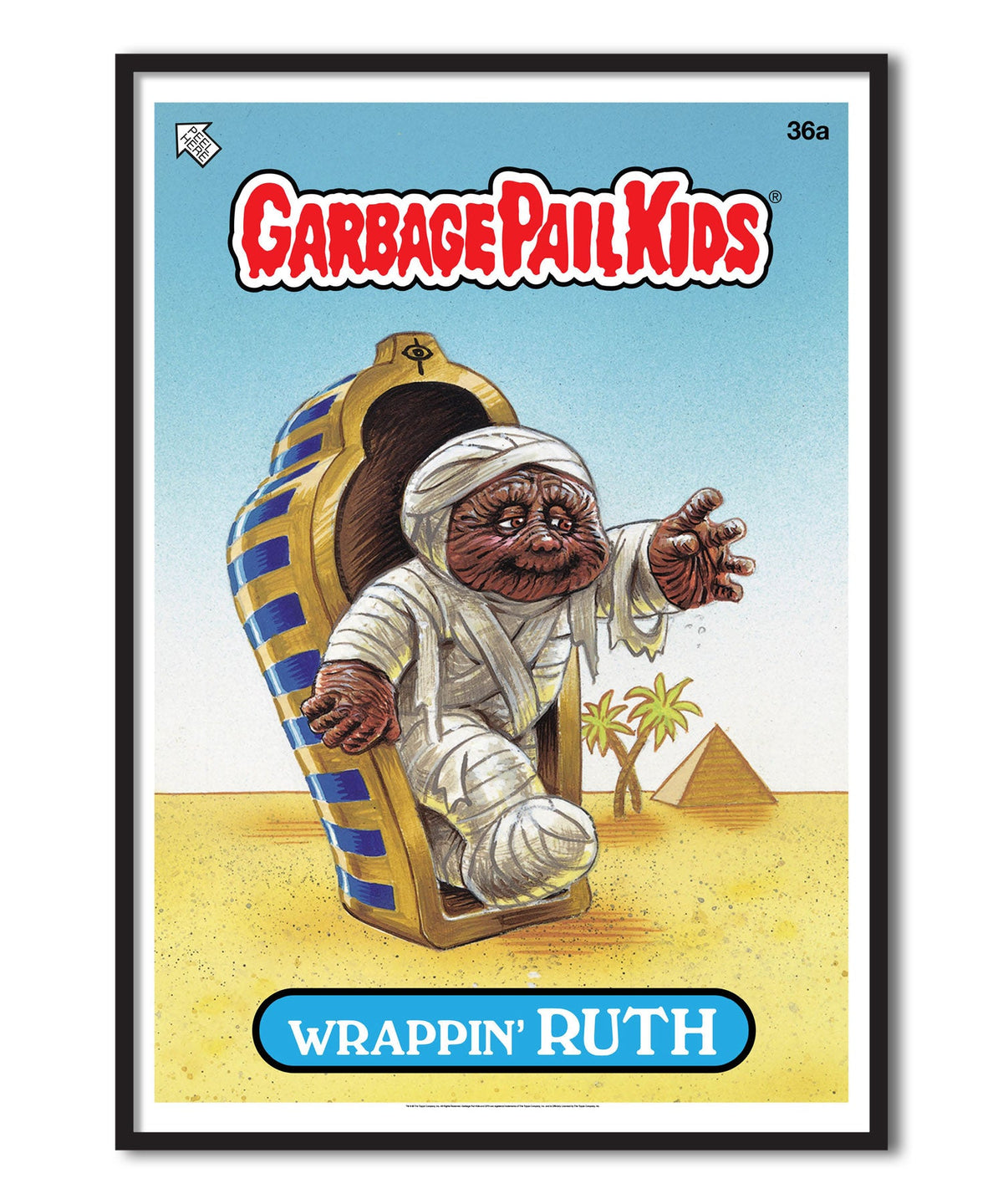 Garbage pail Kids (Les Crados) - Wrappin' Ruth Poster – Poster
