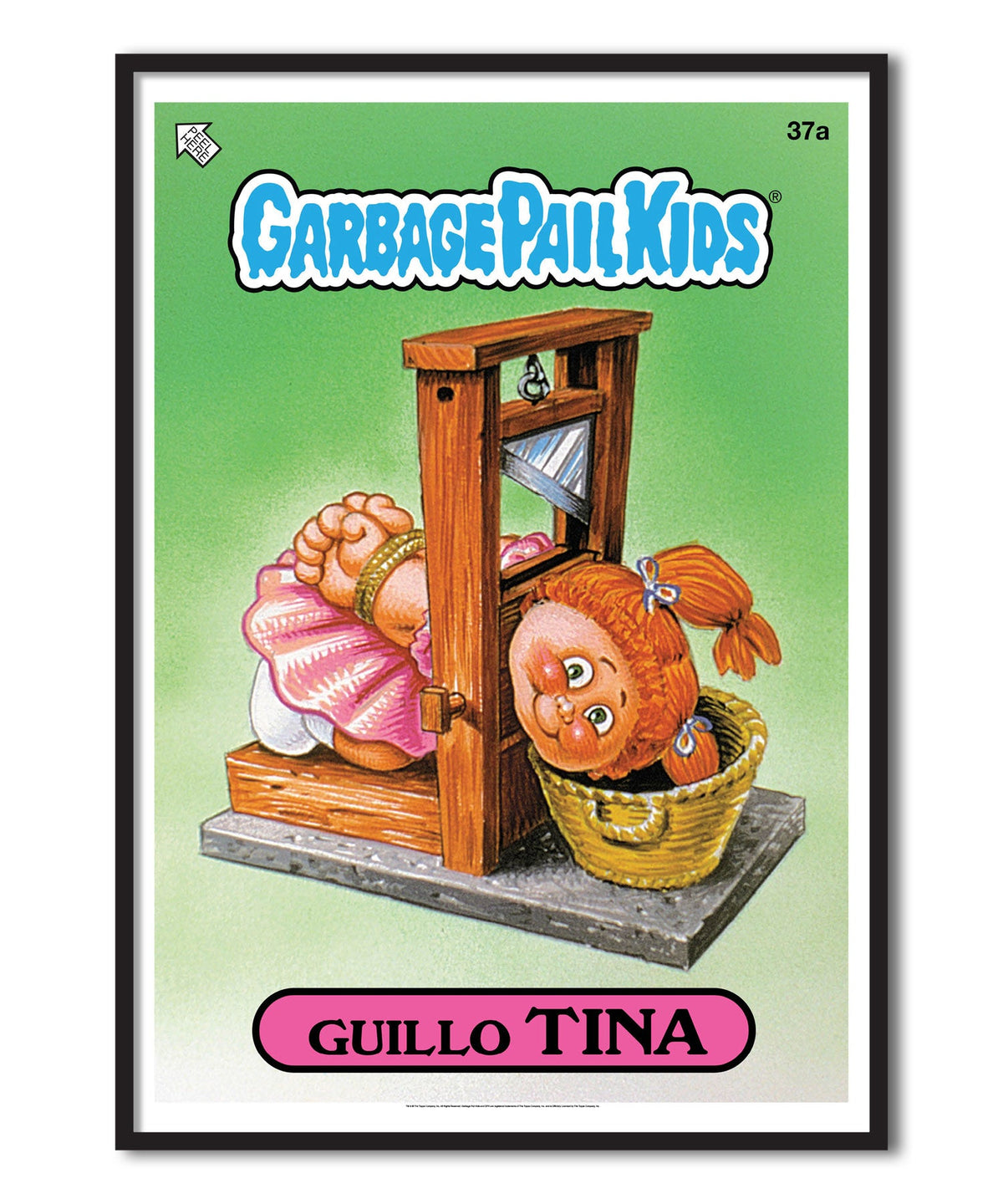 Garbage Pail Kids (Les Crados) - Guillo Tina Poster – Poster