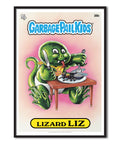 Garbage Pail Kids (Les Crados) - Lizard Liz Poster – Poster
