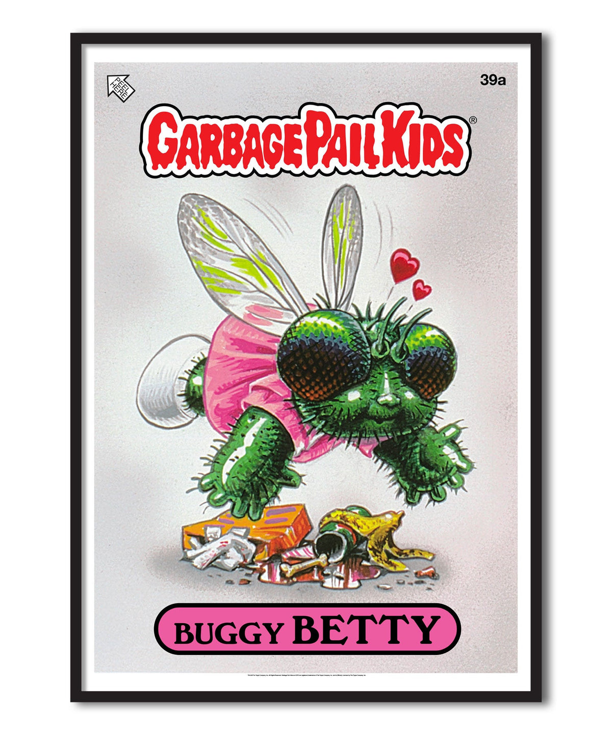 Garbage Pail Kids (Les Crados) - Buggy Betty Poster – Poster