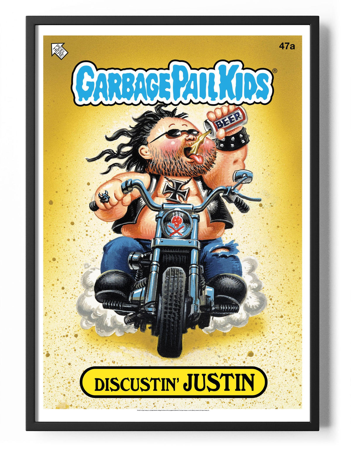 Garbage Pail Kids (Les Crados) - Discustin' Justin Poster – Poster