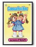 Garbage Pail Kids (Les Crados) - Schizo Fran Poster – Poster