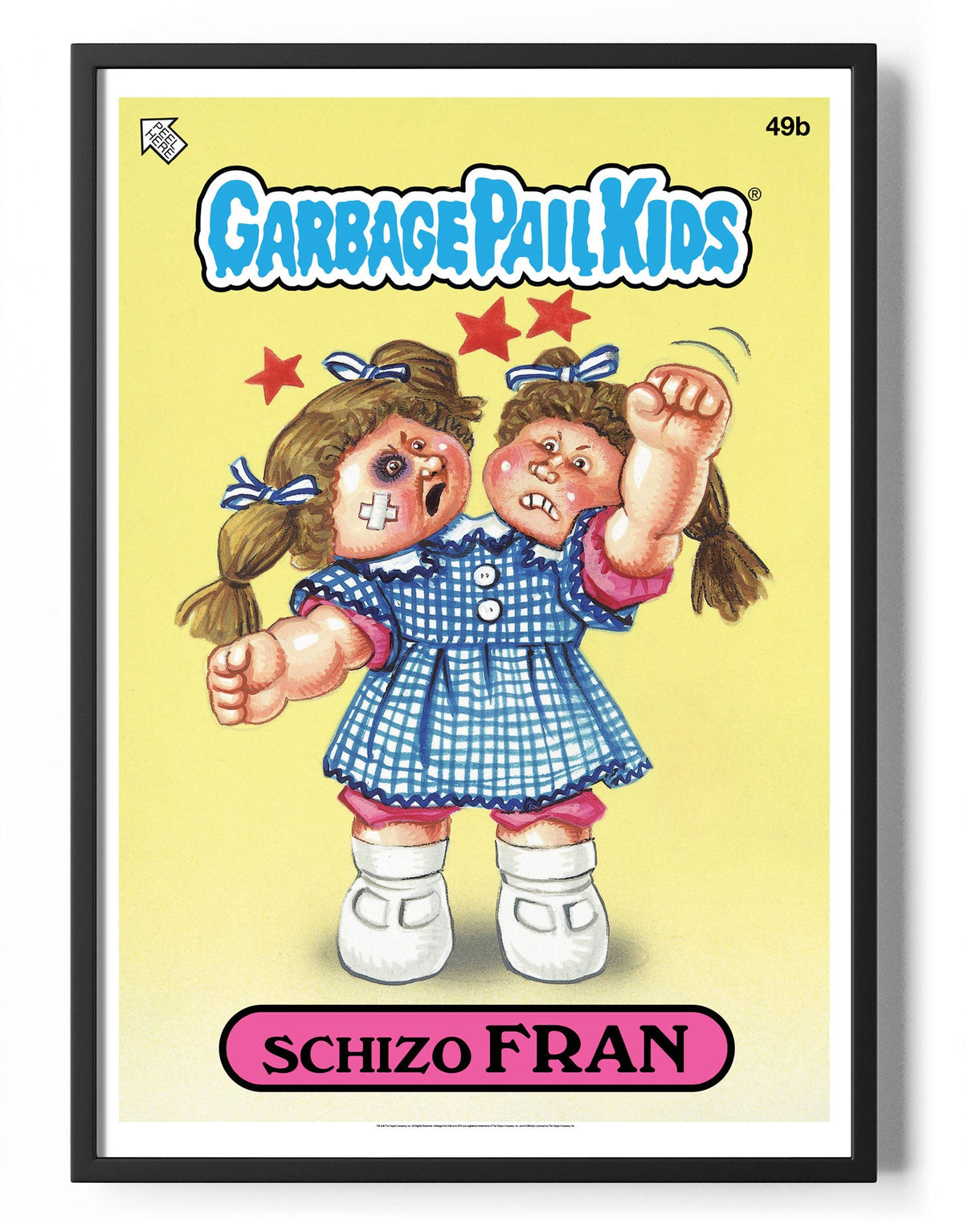 Garbage Pail Kids (Les Crados) - Schizo Fran Poster – Poster