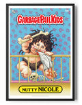 Garbage Pail Kids (Les Crados) - Nutty Nicole Poster – Poster