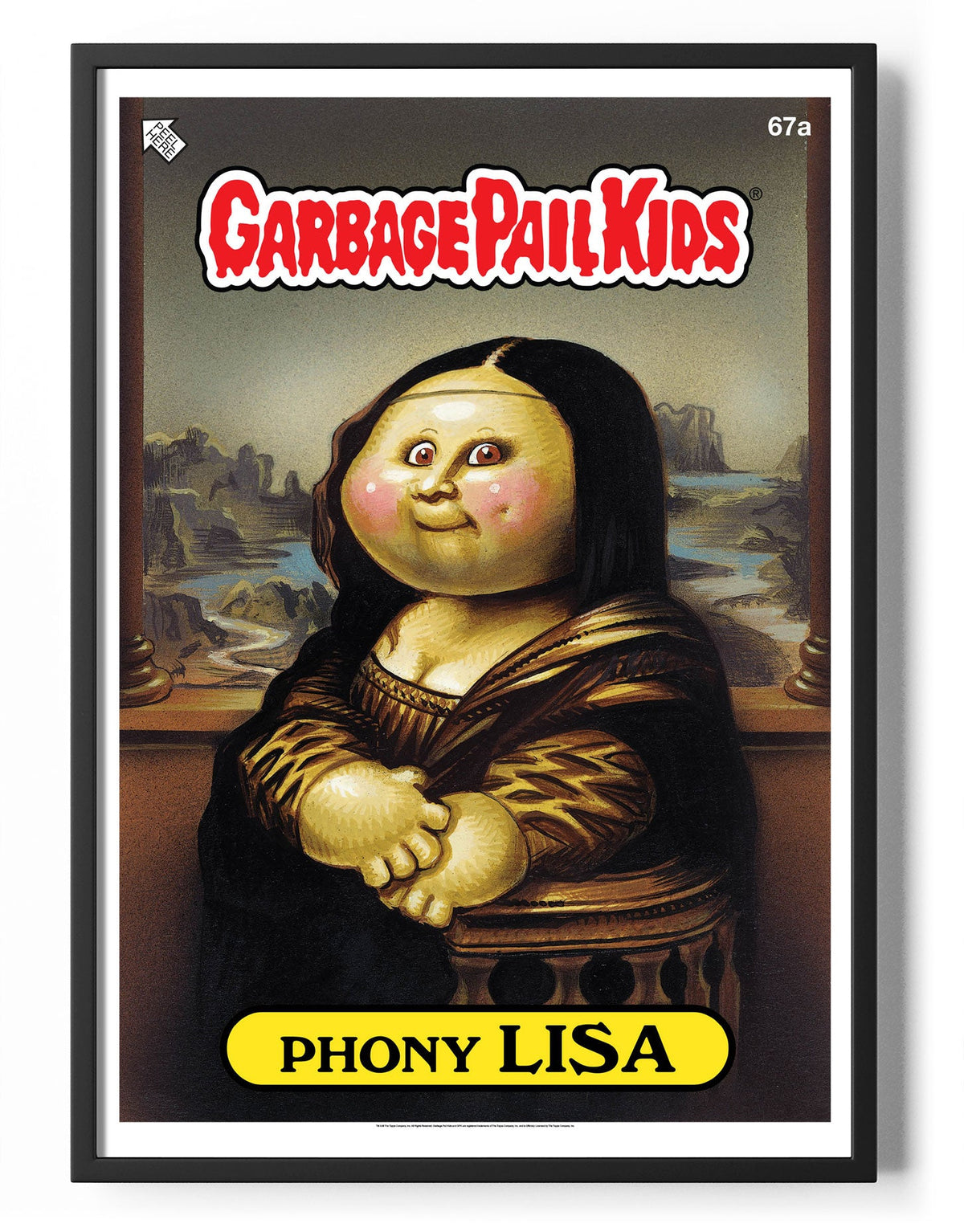 Garbage Pail Kids (Les Crados) - Phony Lisa Poster – Poster