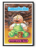 Garbage Pail Kids (Les Crados) - Bad Breath Seth Poster – Poster
