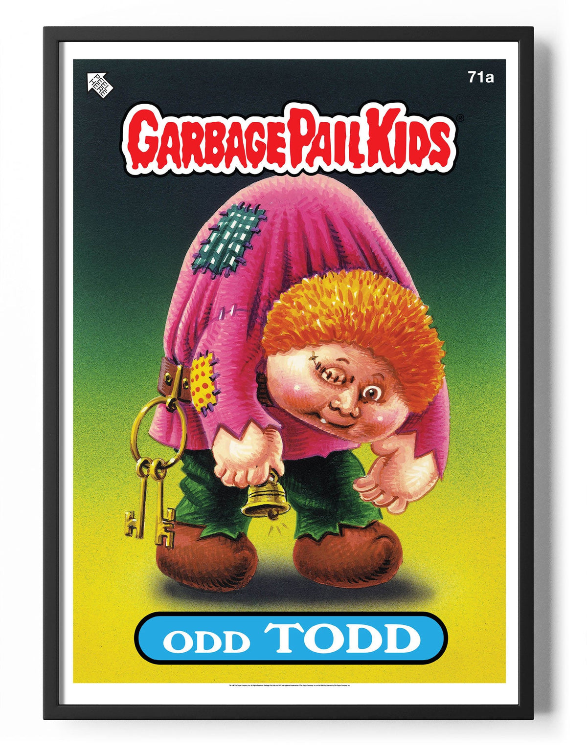 Garbage Pail Kids (Les Crados) - Odd Todd Poster – Poster
