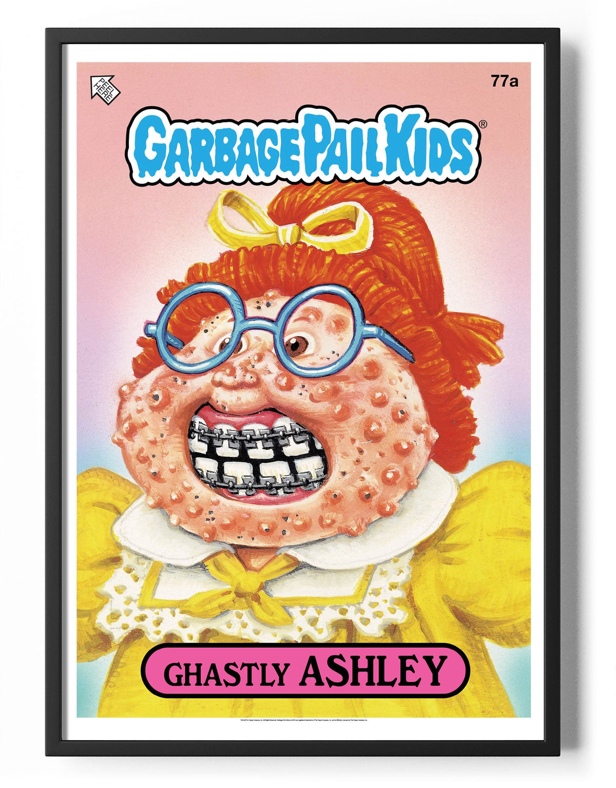 Garbage Pail Kids (Les Crados) - Ghastly Ashley Poster – Poster