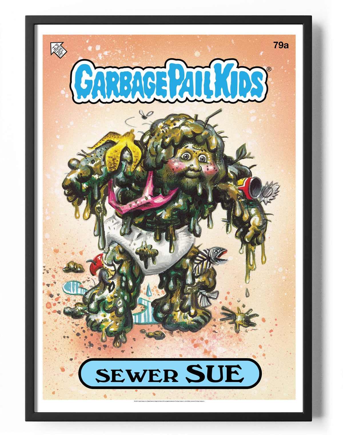 Garbage Pail Kids (Les Crados) - Sewer Sue Poster – Poster