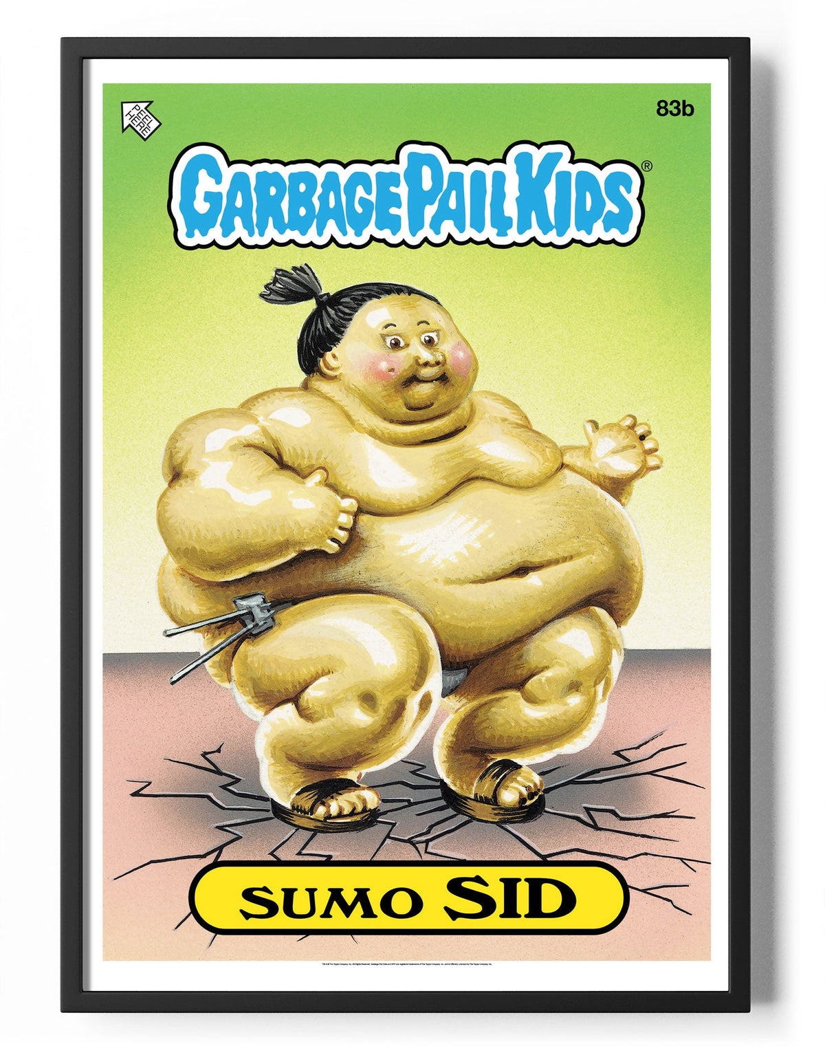 Garbage Pail Kids (Les Crados) - Sumo Sid Poster – Poster