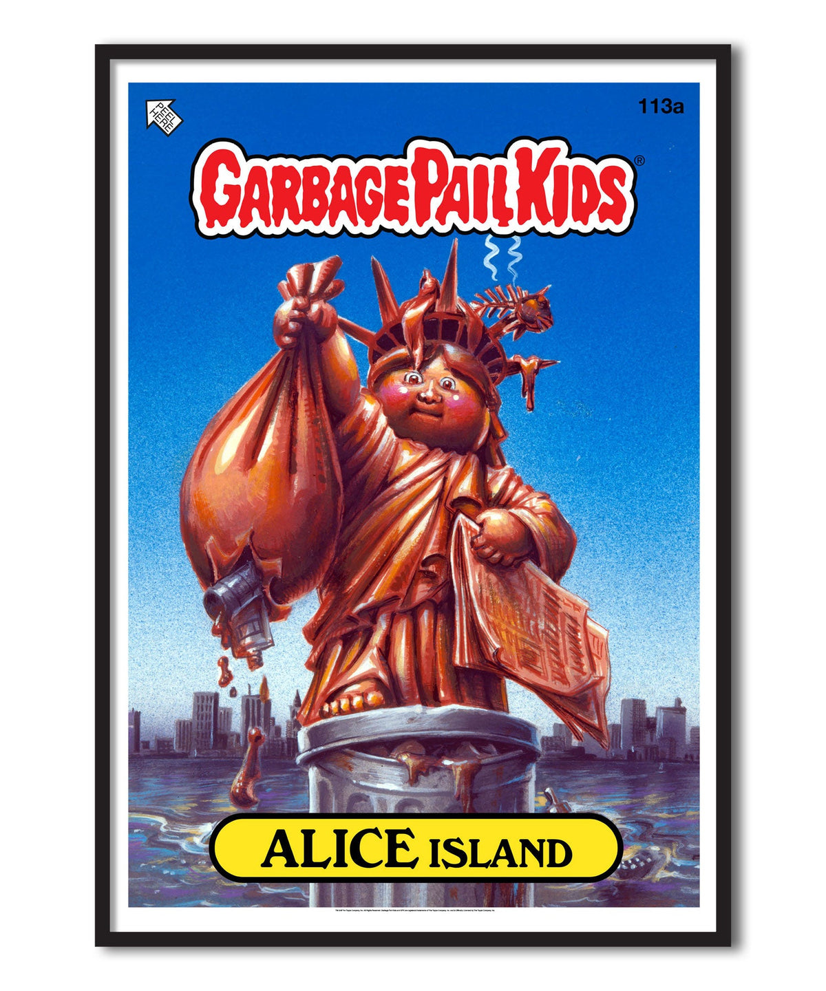 Garbage Pail Kids (Les Crados) - Alice Island Poster – Poster