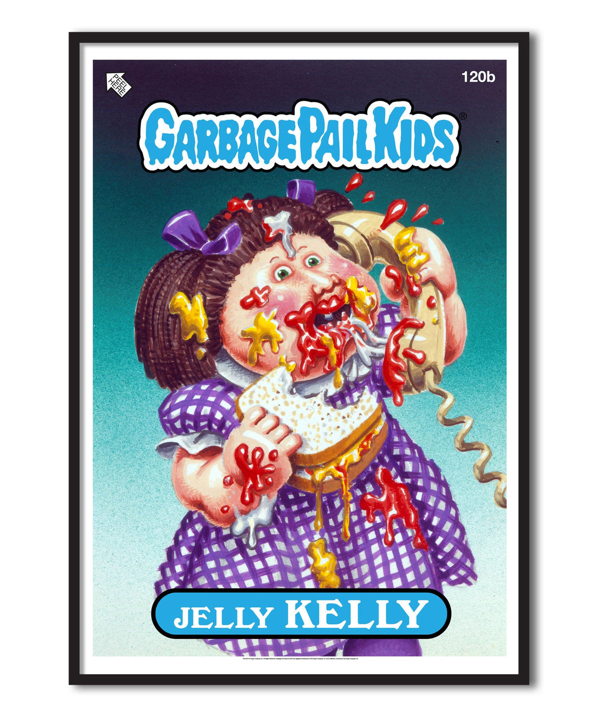 Garbage Pail Kids (Les Crados) - Jelly Kelly Poster – Poster