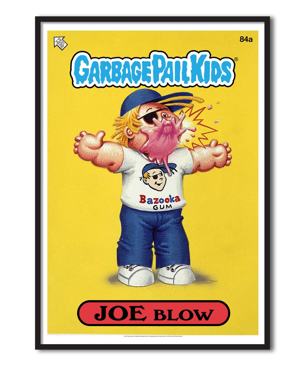 Garbage Pail Kids (Les Crados) - Joe Blow Poster – Poster