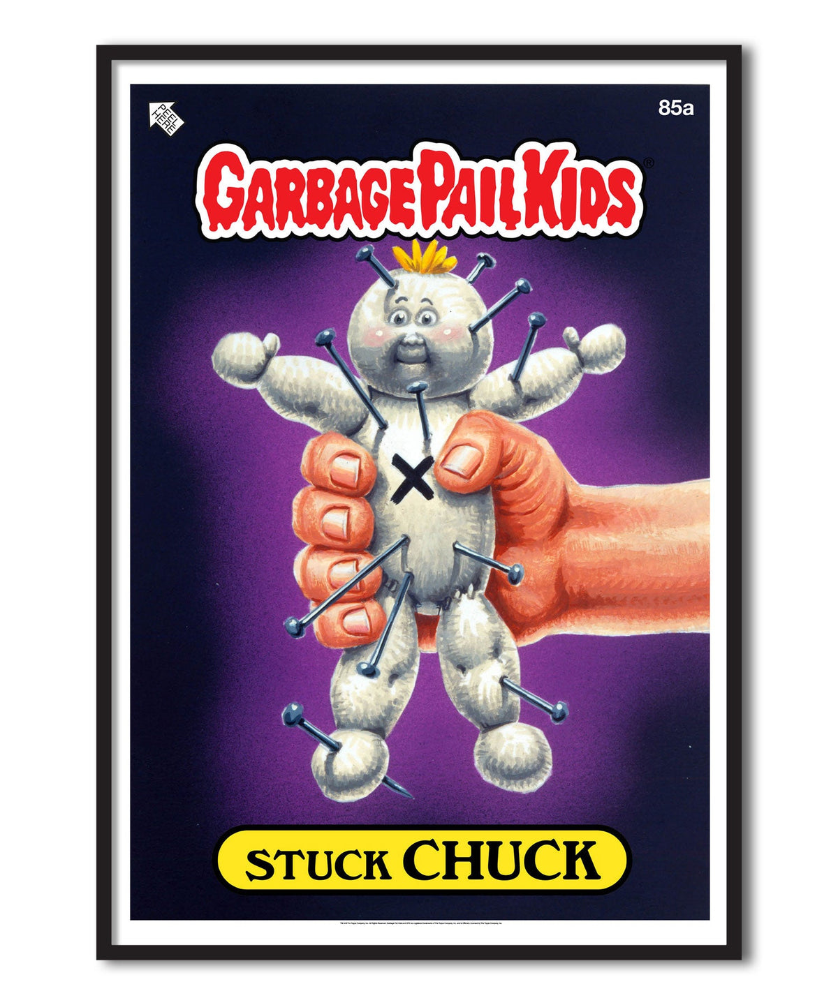 Garbage Pail Kids (Les Crados) - Stuck Chuck Poster – Poster