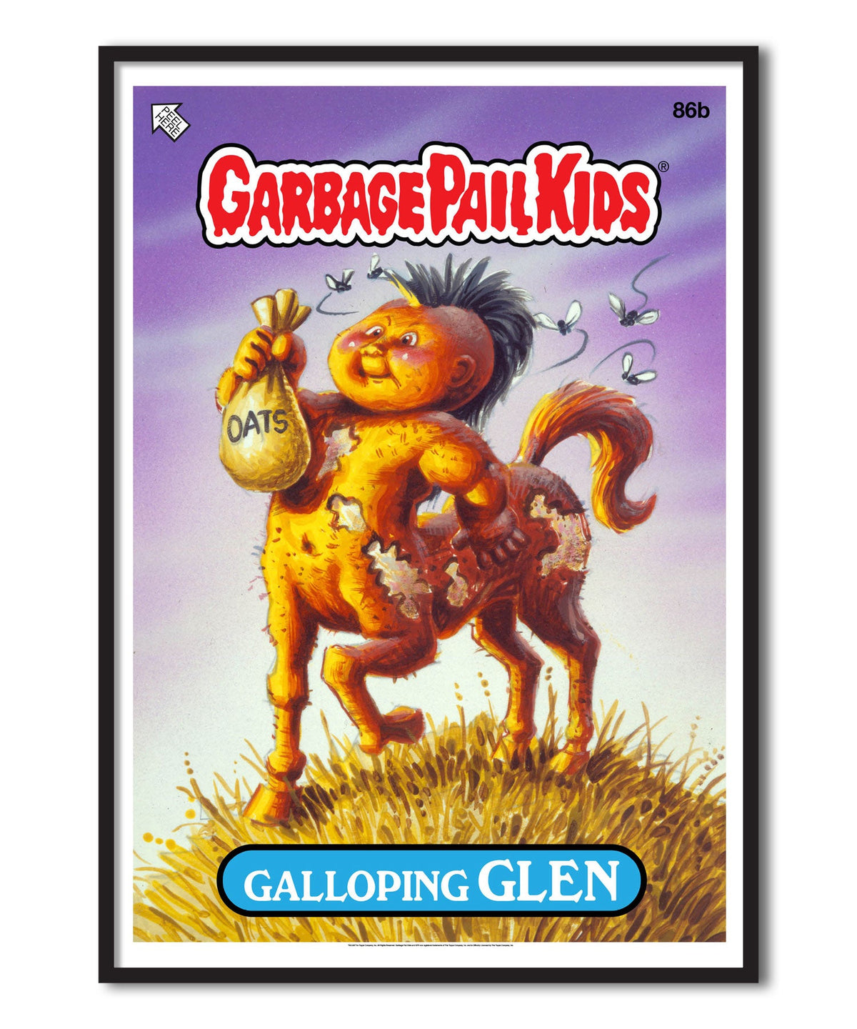 Garbage Pail Kids (Les Crados) - Galloping Glen Poster – Poster
