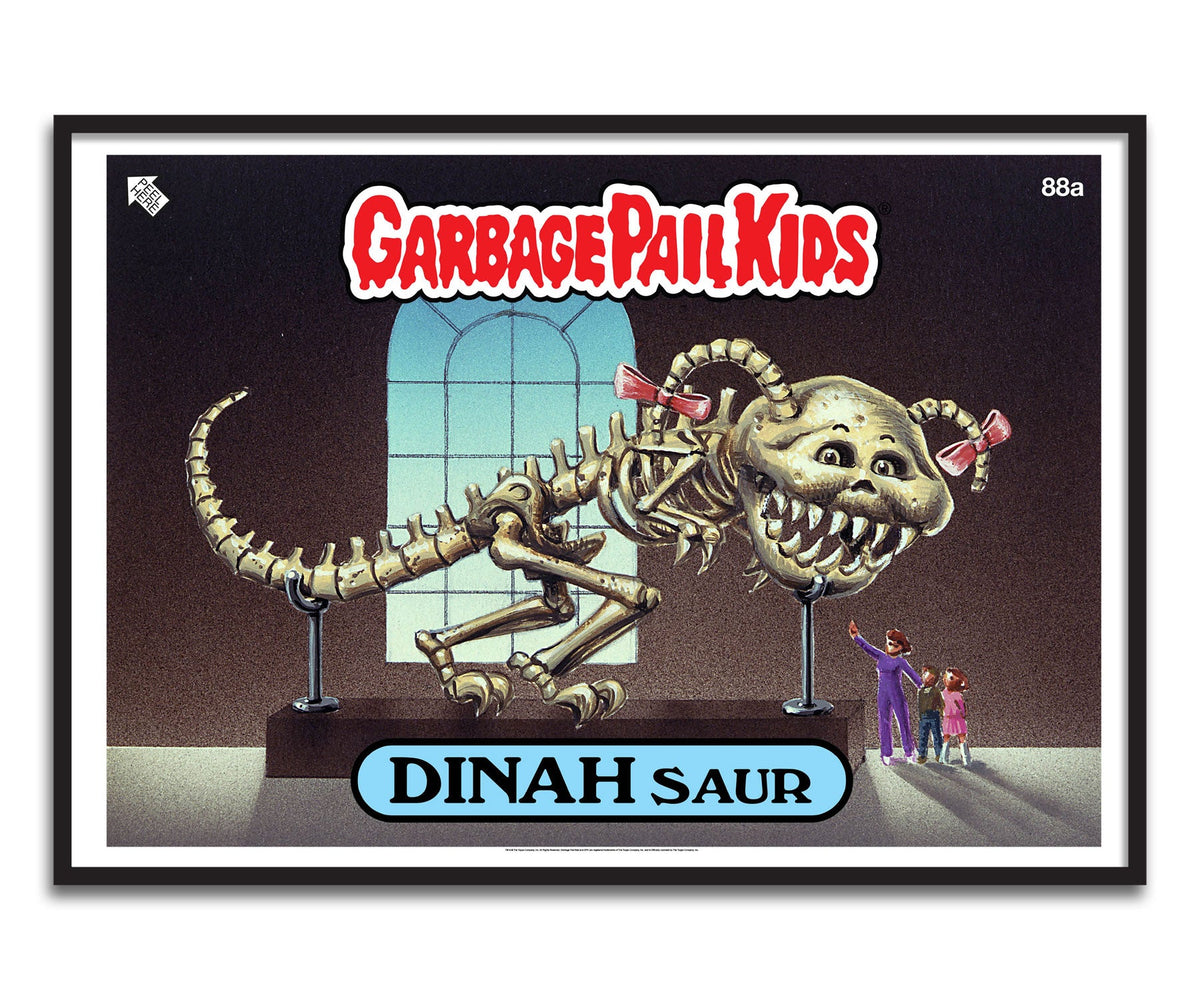 Garbage Pail Kids (Les Crados) - Dinah Saur Poster – Poster