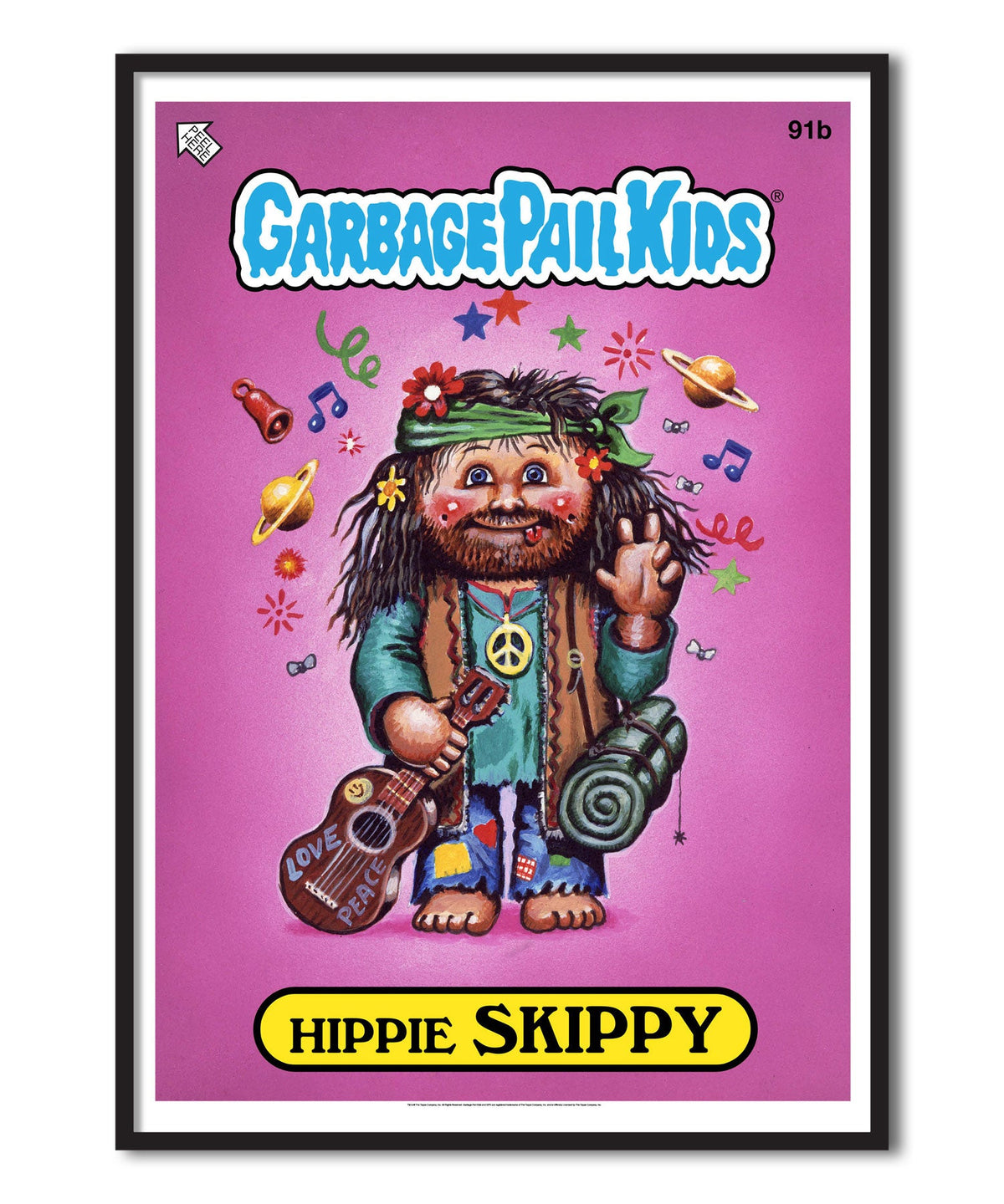 Garbage Pail Kids (Les Crados) - Hippie Skippy Poster – Poster
