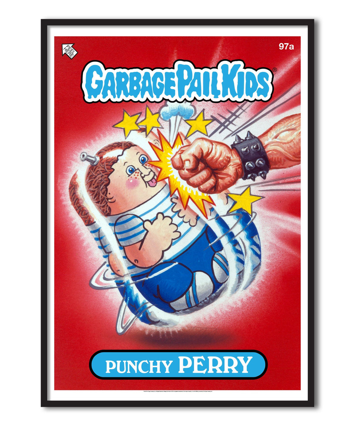 Garbage Pail Kids (Les Crados) - Punchy Perry Poster – Poster