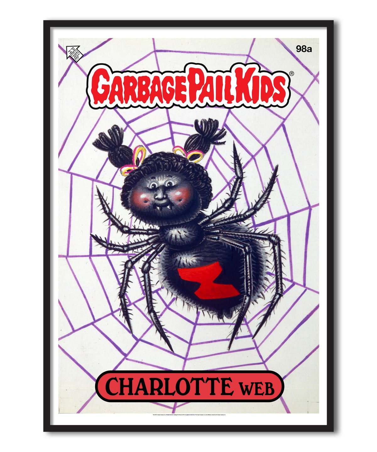 Garbage Pail Kids (Les Crados) - Charlotte Web Poster – Poster