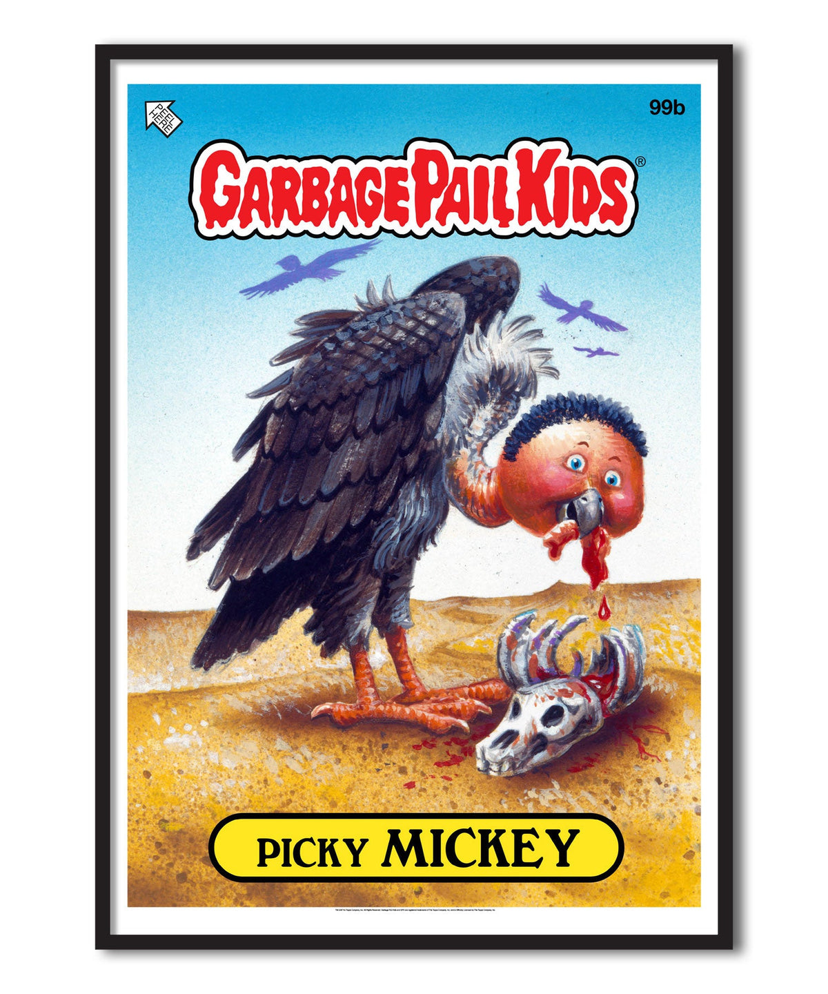 Garbage Pail Kids (Les Crados) - Picky Mickey Poster – Poster