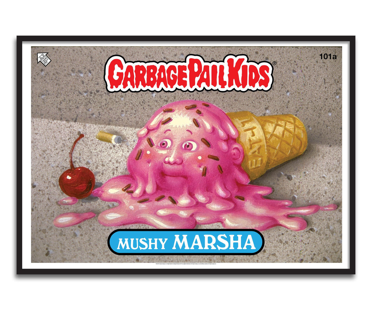 Garbage Pail Kids (Les Crados) - Mushy Marsha Poster – Poster
