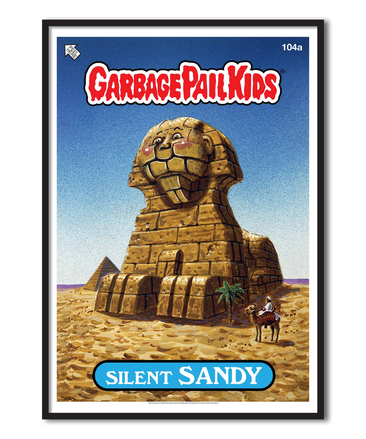 Garbage Pail Kids (Les Crados) - Silent Sandy Poster – Poster