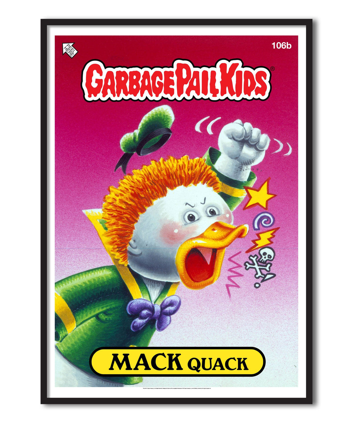 Garbage Pail Kids (Les Crados) - Mack Quack Poster – Poster