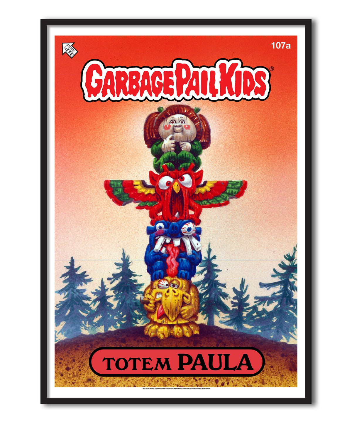 Garbage Pail Kids (Les Crados)  - Totem Paula Poster – Poster