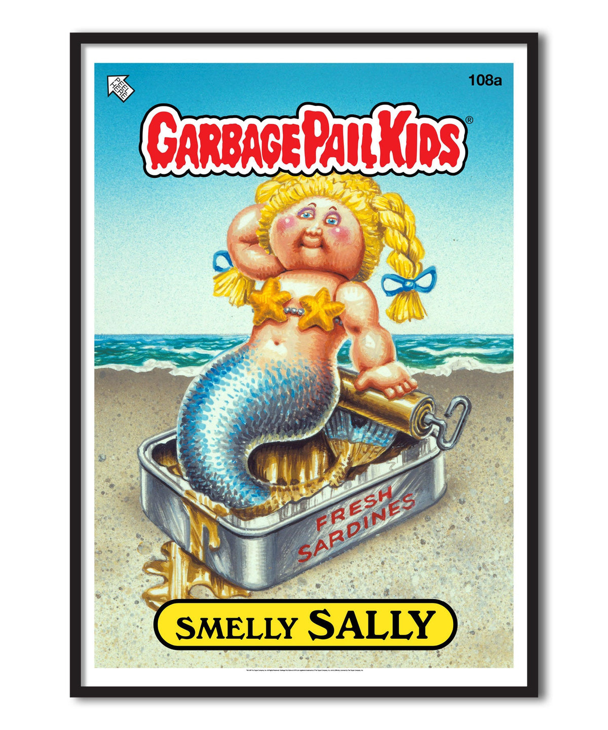 Garbage Pail Kids (Les Crados) - Smelly Sally Poster – Poster