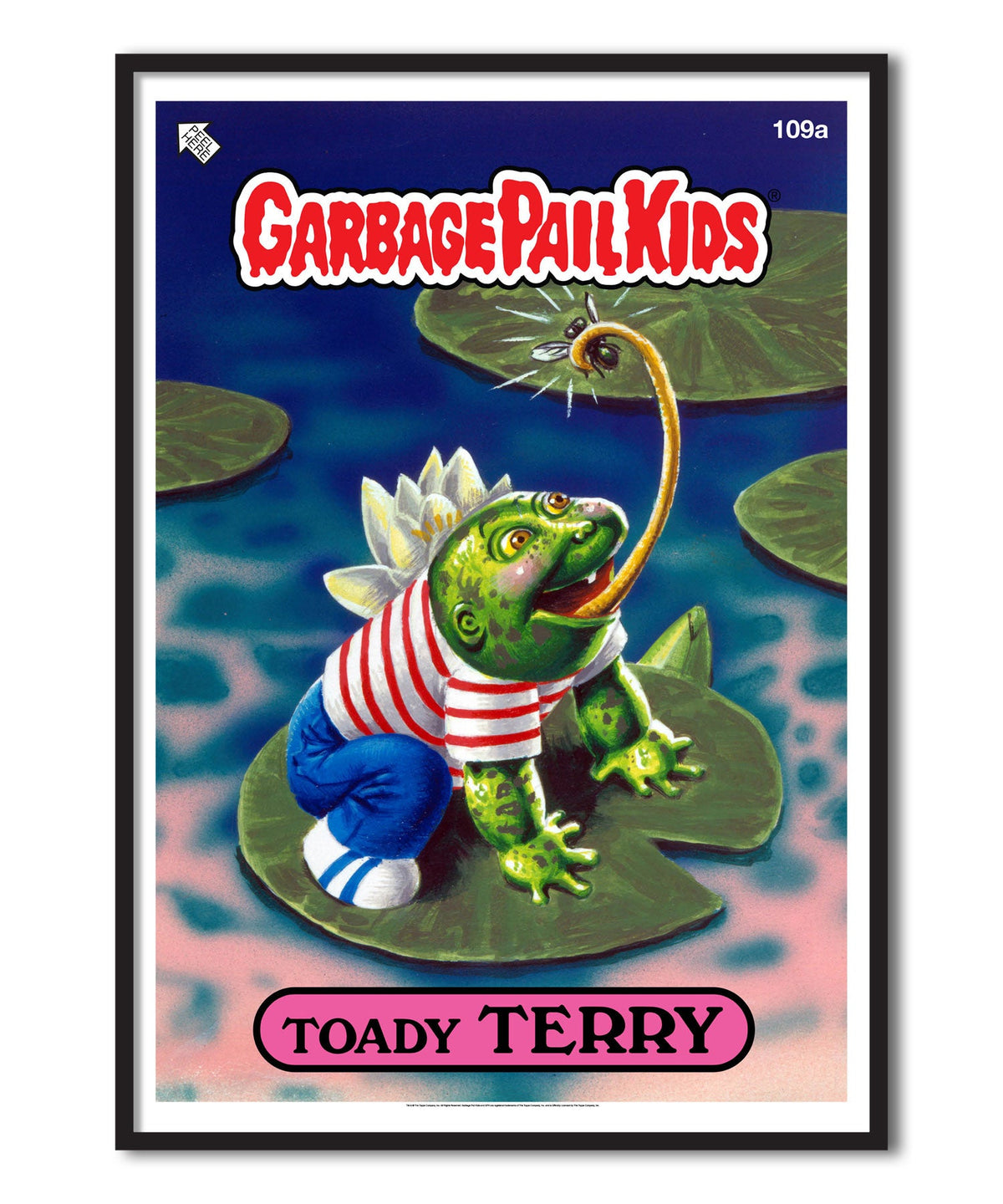 Garbage Pail Kids (Les Crados) - Toady Terry Poster – Poster