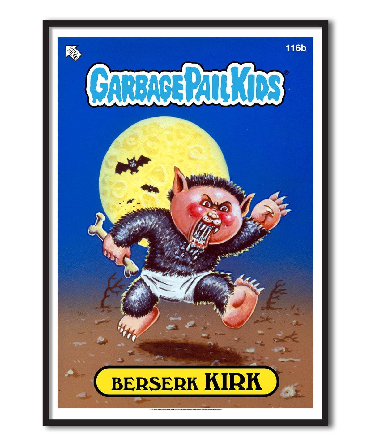 Garbage Pail Kids (Les Crados) - Berserk Kirk Poster – Poster