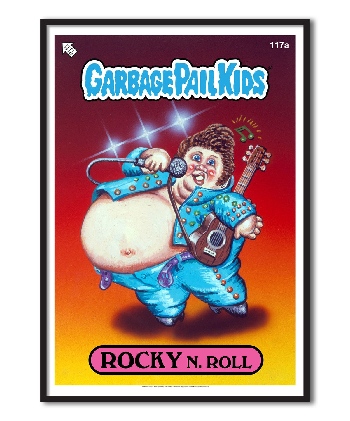 Garbage Pail Kids (Les Crados) - Rocky N. Roll Poster – Poster