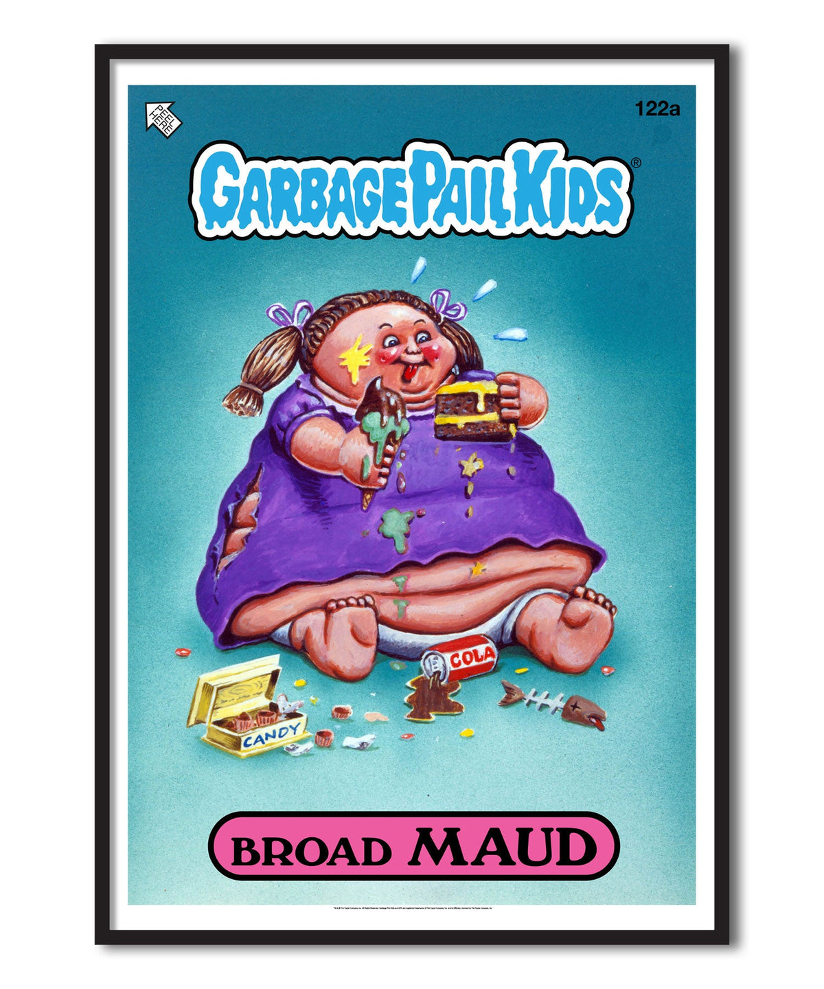 Garbage Pail Kids (Les Crados) - Broad Maud Poster – Poster