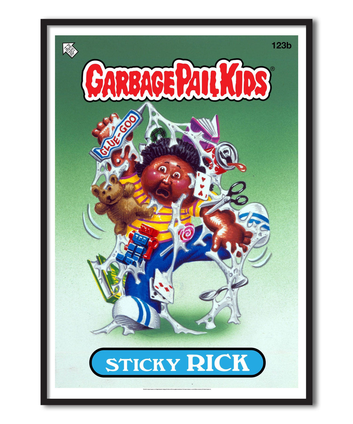 Garbage Pail Kids (Les Crados) - Sticky Rick Poster – Poster