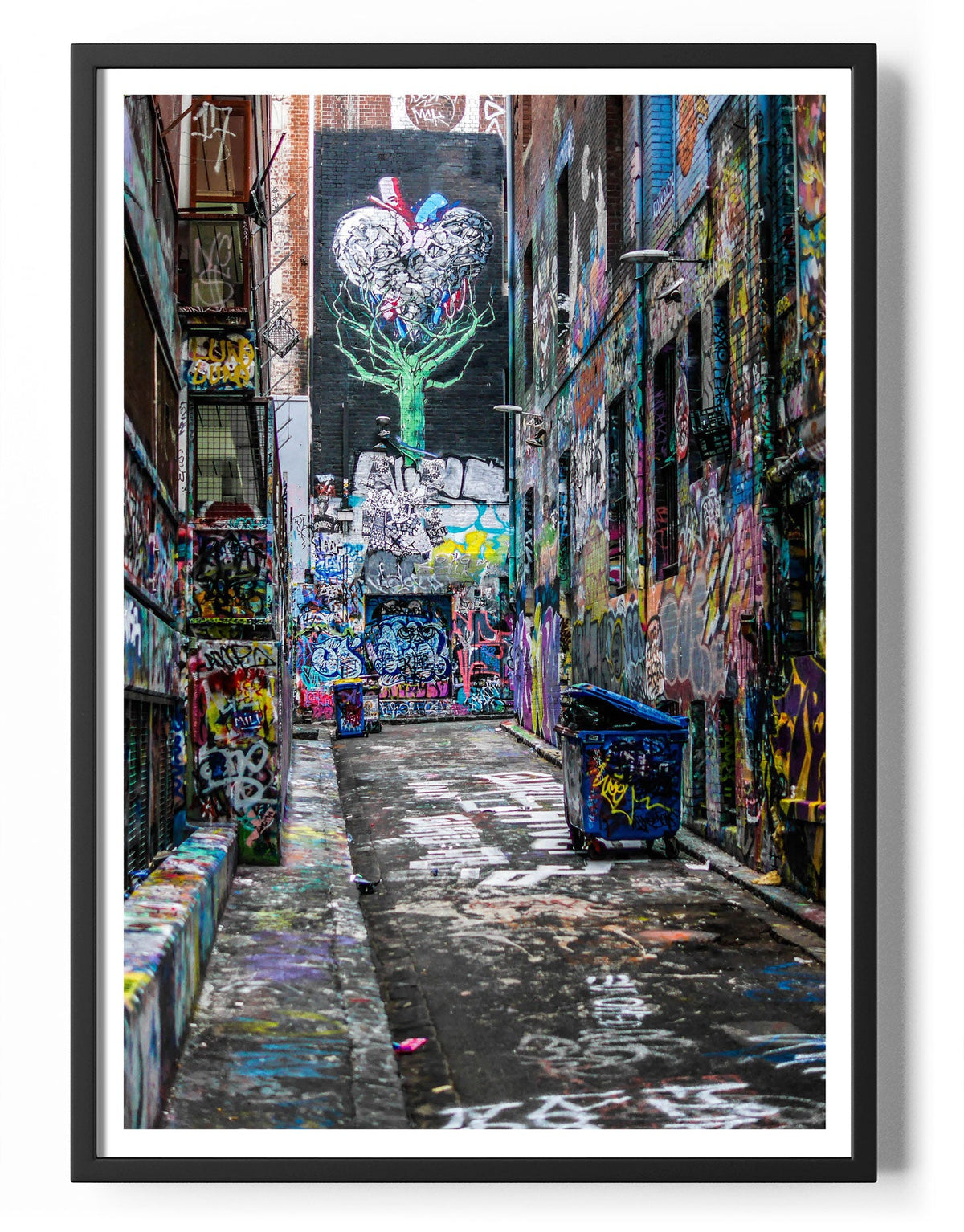 Colorful Alley Poster – Poster