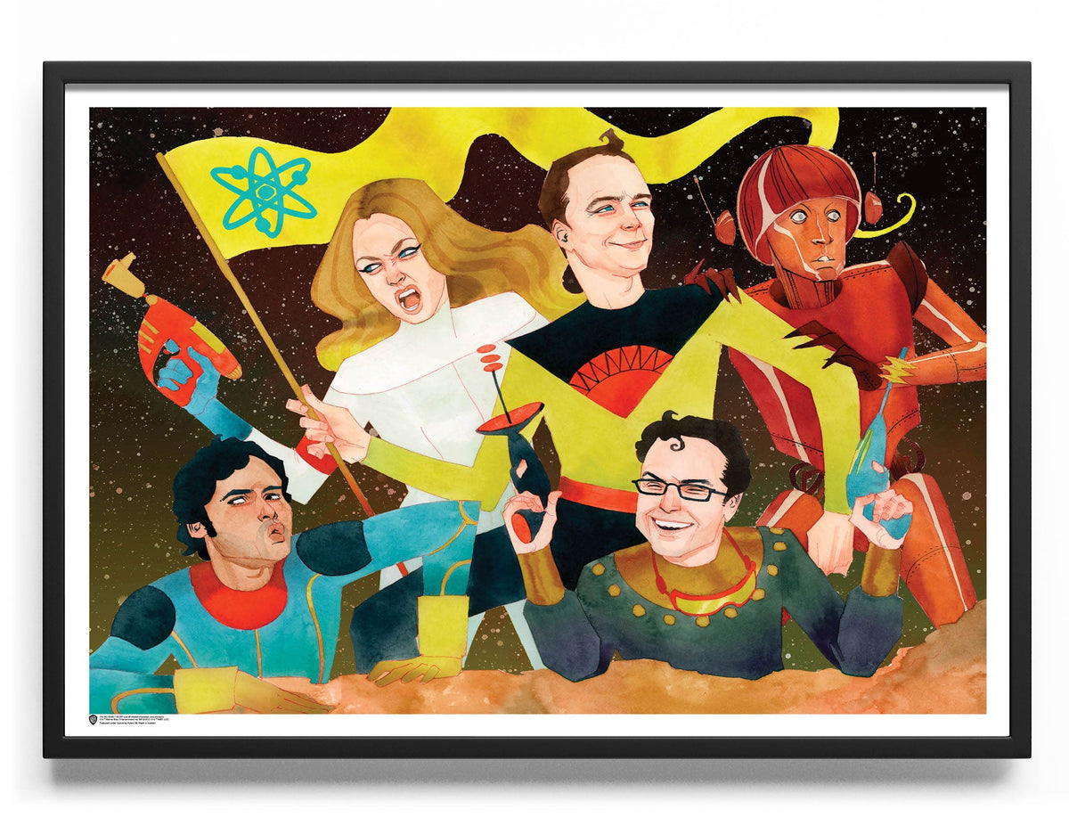 The Big Bang Theory Art Poster – Poster