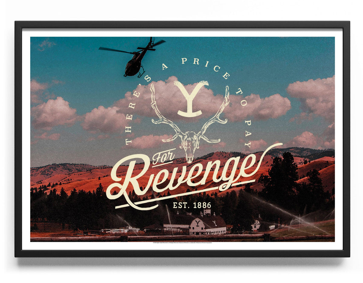 Yellowstone - Pay For Revenge Poster – Poster