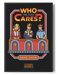Who The F*ck Cares Game Show Poster – Poster