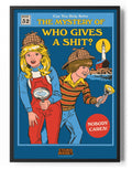 The Mystery Of Who Gives A Shit Poster – Poster