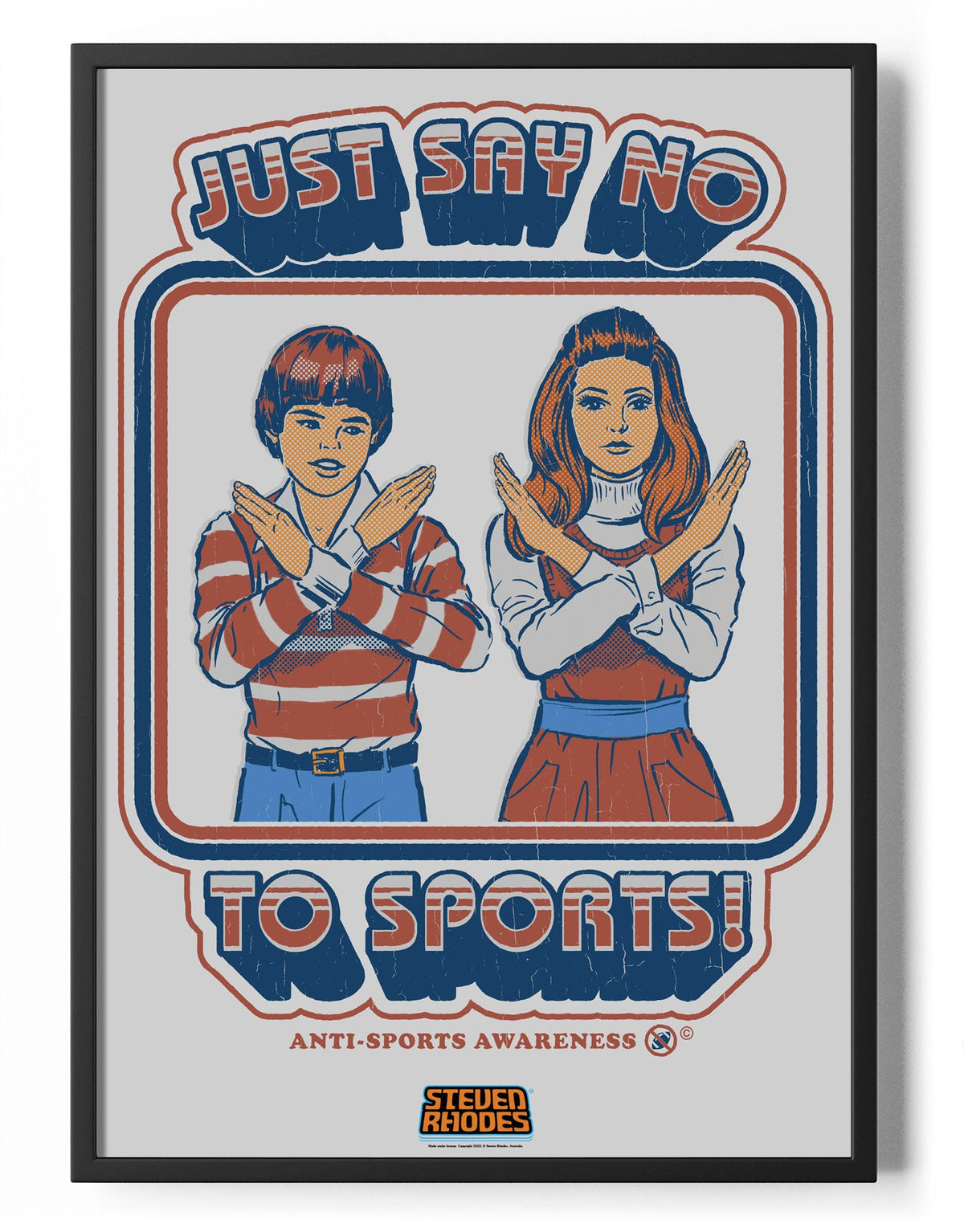 Just Say No To Sports Poster – Poster