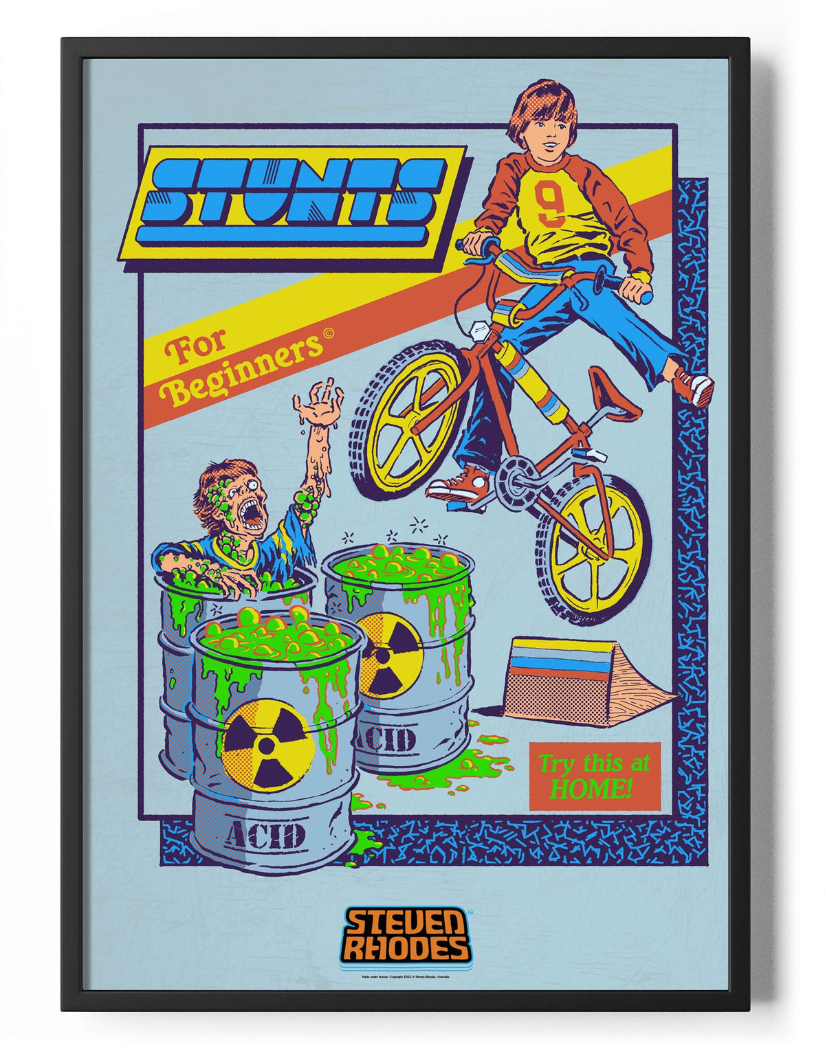 Stunts For Beginners Poster – Poster